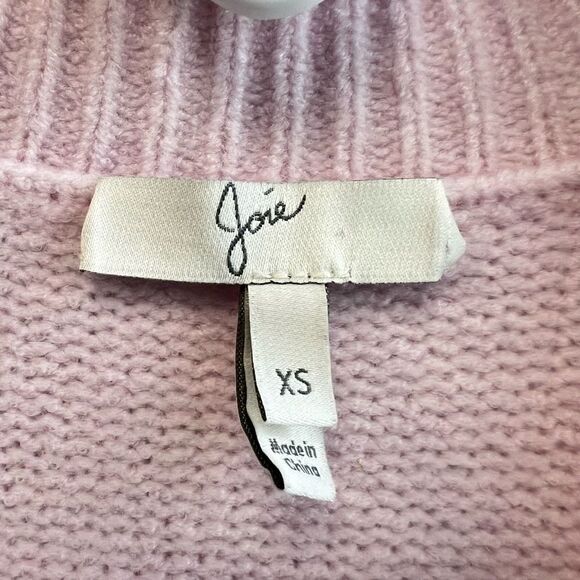 Joie Sweater Tunic Oversized Limana Wool Blend Dolman Women Lilac Size XS - Picture 8 of 11